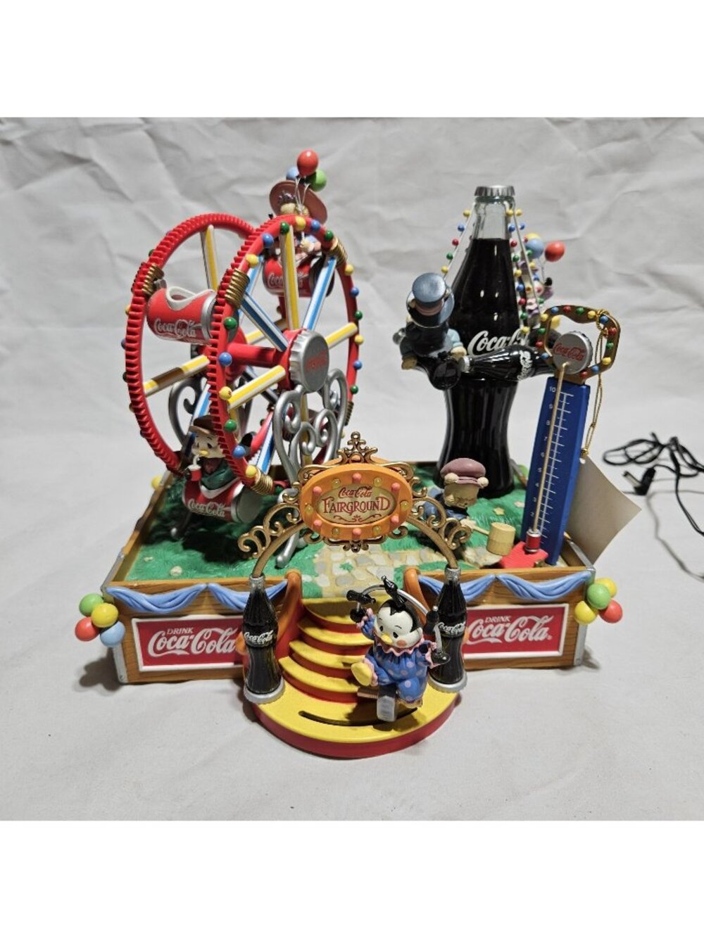 Coca Cola Multi Action Illuminated Deluxe Musical A Thirst For Fun 1994 With Box
